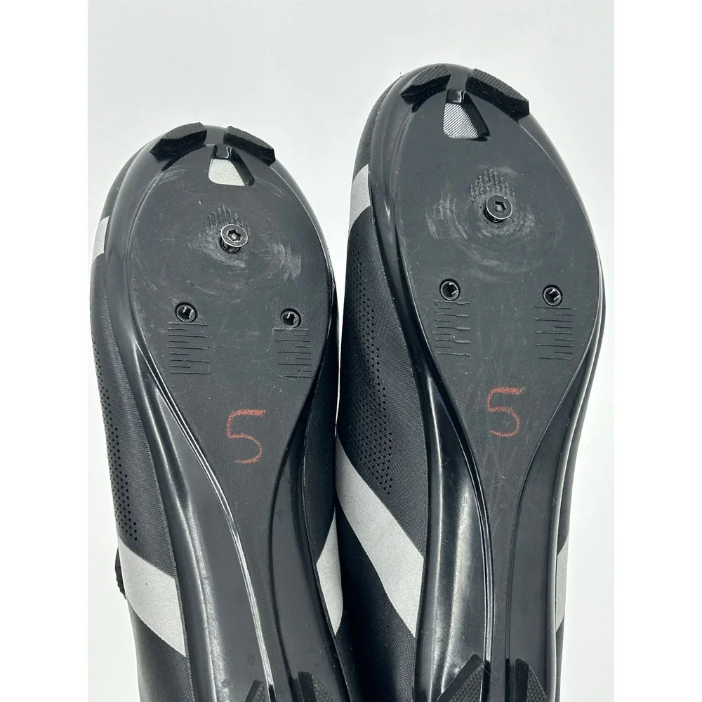 Santic Apollo Cycling Shoes EU40 US Women Sz 8 Black BOA Clip In Road Bike Spin
